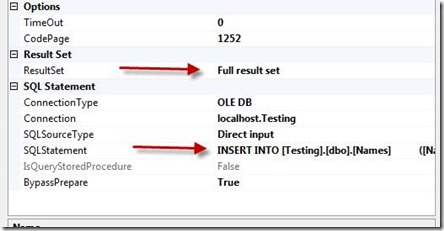 SSIS Execute SQL error – No disconnected record set is available ...